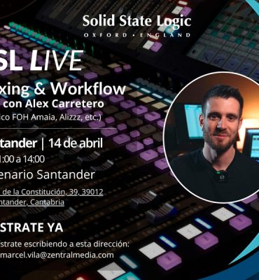 Inscríbete a la nueva jornada de SSL Live con Alex Carretero