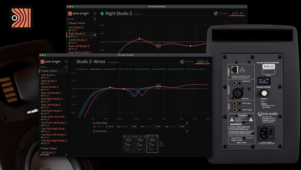 EVE Origin: el nuevo software que lleva el control de los monitores EXO a otro nivel