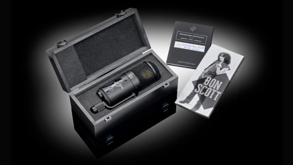 Neumann celebra a un icono del rock: la edición U 47 Fet Bon Scott
