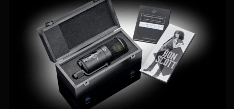 Neumann celebra a un icono del rock: la edición U 47 Fet Bon Scott