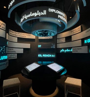 El museo Pathway to Peace en Qatar se ilumina de la mano de Prolights