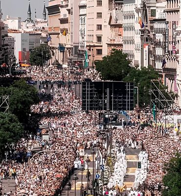SeeSound participa en el despliegue tecnológico de la visita del Papa León XIV a España