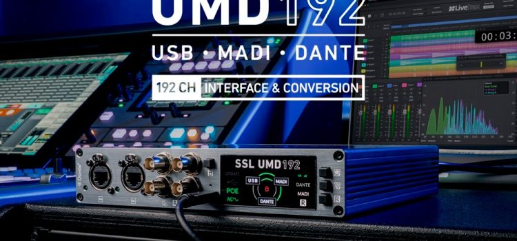afial-zentralmedia-solid-state-logic-umd192 SSL UMD192 ya disponible: máxima conectividad para broadcast, directo y estudio