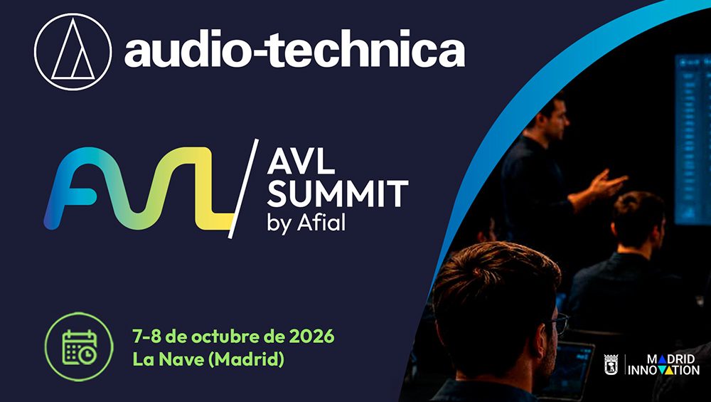 Audio-Technica refuerza su compromiso con la innovación audiovisual en el AVL Summit 2026