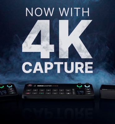 RØDECaster Video ya disponible con grabación 4K y RØDECaster Sync