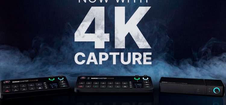 afial-zentralmedia-rodecaster-video-4K-rodecaster-sync RØDECaster Video ya disponible con grabación 4K y RØDECaster Sync