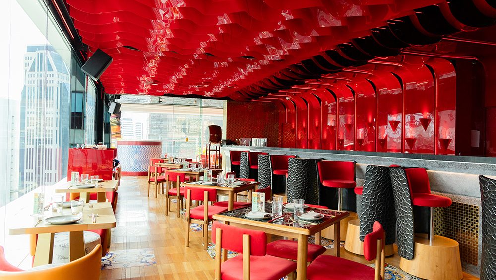 Japanish, cocina de fusión y una distribución de zonas Óptima