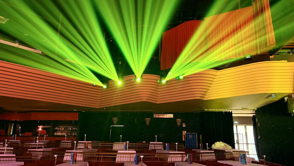 afial-seesound-prolights-benidorm-palace PROLIGHTS lleva efectos beam al reconocido espacio de ocio Benidorm Palace