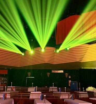 PROLIGHTS lleva efectos beam al reconocido espacio de ocio Benidorm Palace